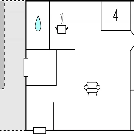 Four-bedroom Holiday In Ebeltoft